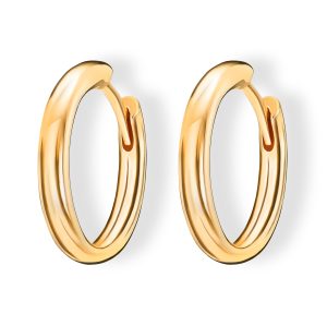 Small Hoops (Solid 18ct Gold)